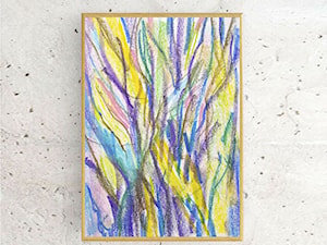 drzewa szkic kolorowy - zdjęcie od annasko
