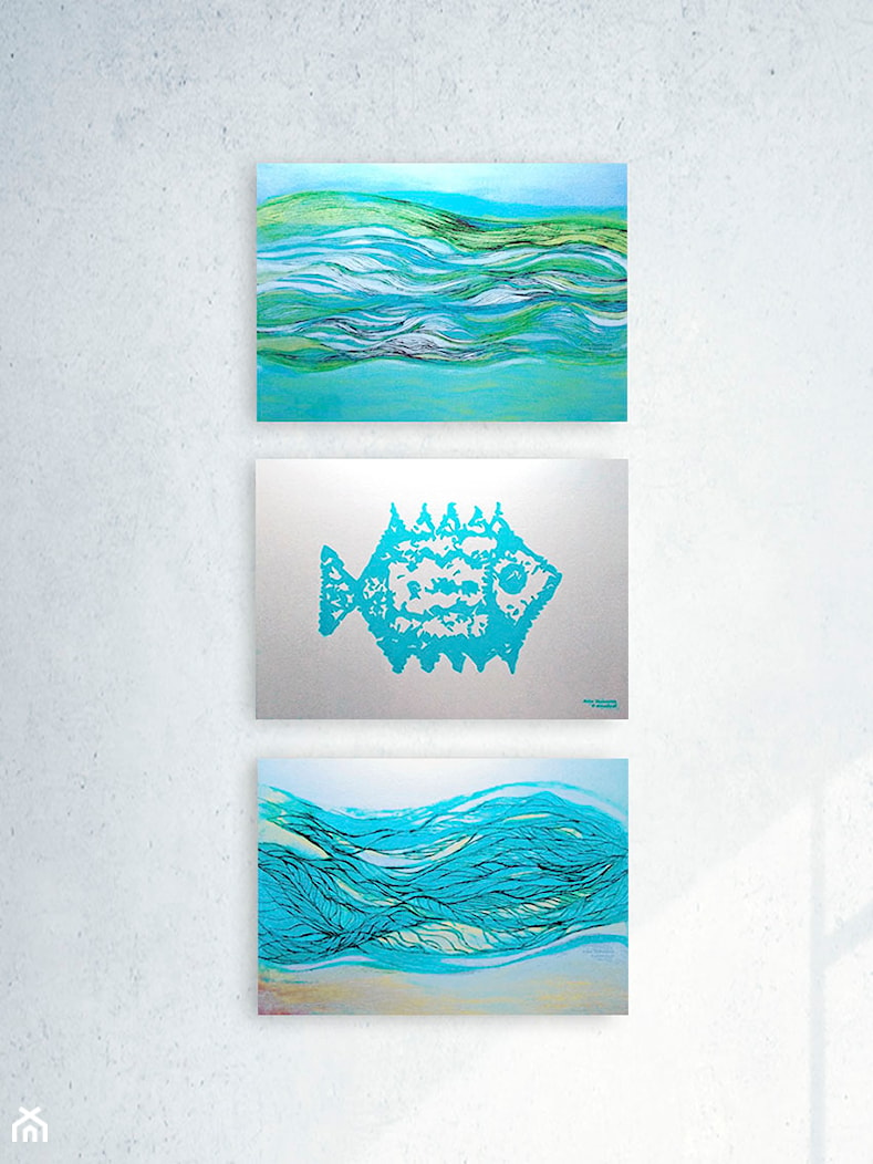 morskie plakaty - zdjęcie od annasko - Homebook