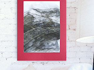 góry rysunek biało czarny - zdjęcie od annasko