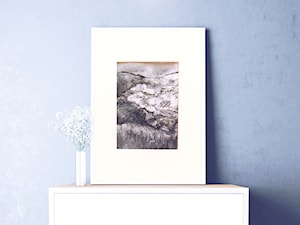 góry rysunek biało czarny - zdjęcie od annasko