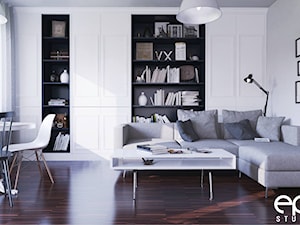 Pokój dzienny - mieszkanie - Salon, styl nowoczesny - zdjęcie od EPI Studio