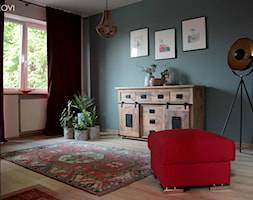 Salon z duszą w stylu kolonialnym - zdjęcie od NOVI projektowanie - Homebook