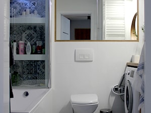 Biała łazienka - zdjęcie od NOVI projektowanie