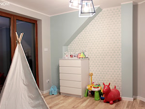 Dom jednorodzinny w Pokrzywnicy - Pokój dziecka, styl nowoczesny - zdjęcie od NOVI projektowanie