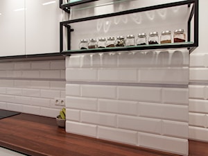 Kuchnia w klasycznej bieli - zdjęcie od Pracownia Projektowania Wnętrz Małgorzata Czapla