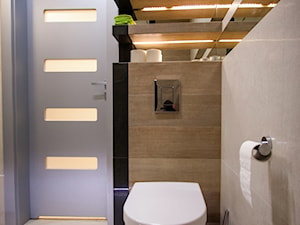 Łazienka w beżach - zdjęcie od Pracownia Projektowania Wnętrz Małgorzata Czapla