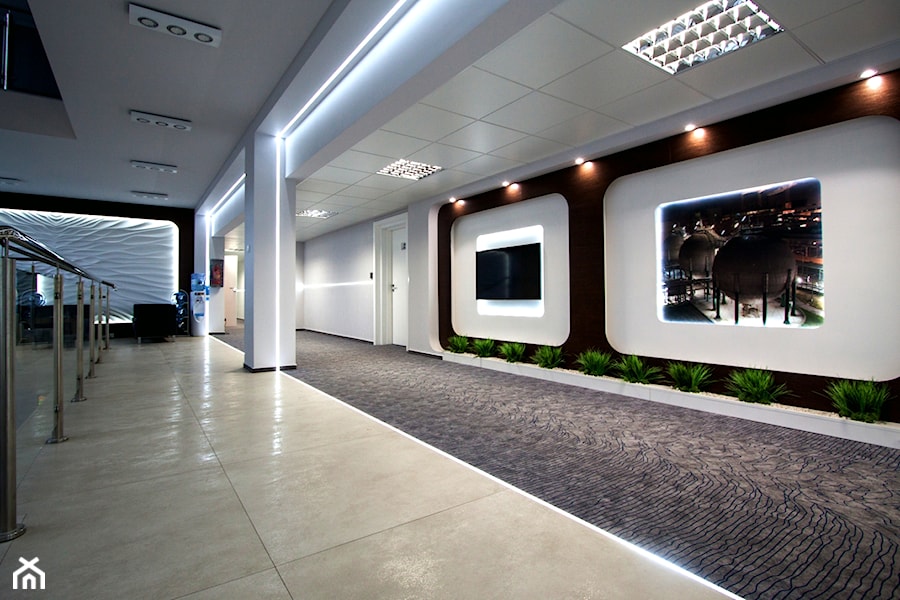 Powierzchnia biznesowa - hole, korytarze - zdjęcie od Pracownia Projektowania Wnętrz Małgorzata Czapla