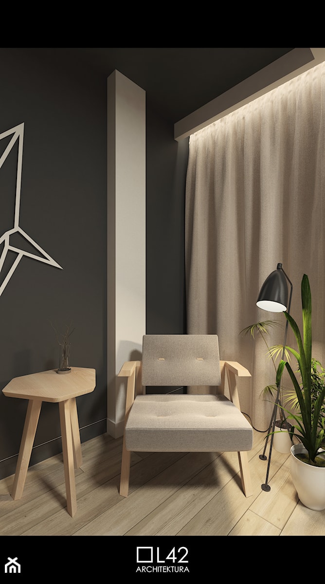 JAPANESE CUT | 2018 - Sypialnia, styl minimalistyczny - zdjęcie od L42 Architektura