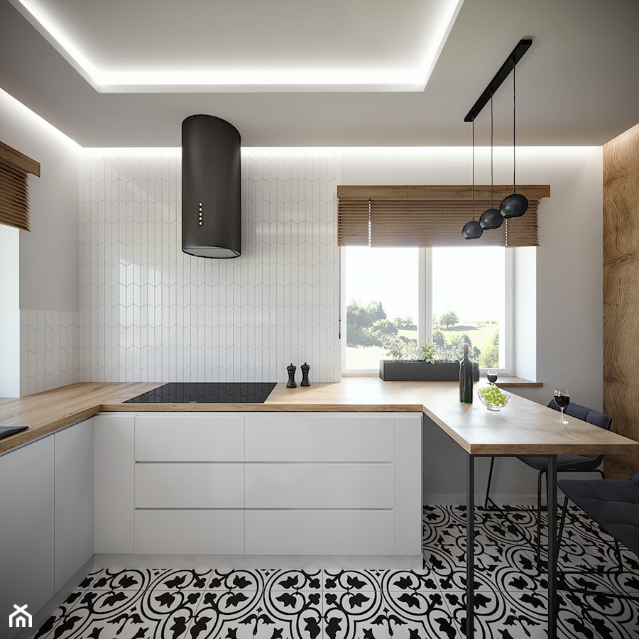 Projekt kuchni w industralnym stylu - Kuchnia, styl industrialny - zdjęcie od Artema Pracownia Architektury Wnętrz Agnieszka Krawczyk