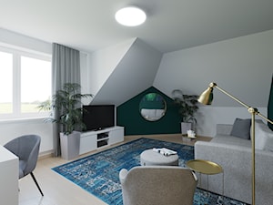 Projekt domowego biura - Biuro, styl vintage - zdjęcie od Artema Pracownia Architektury Wnętrz Agnieszka Krawczyk