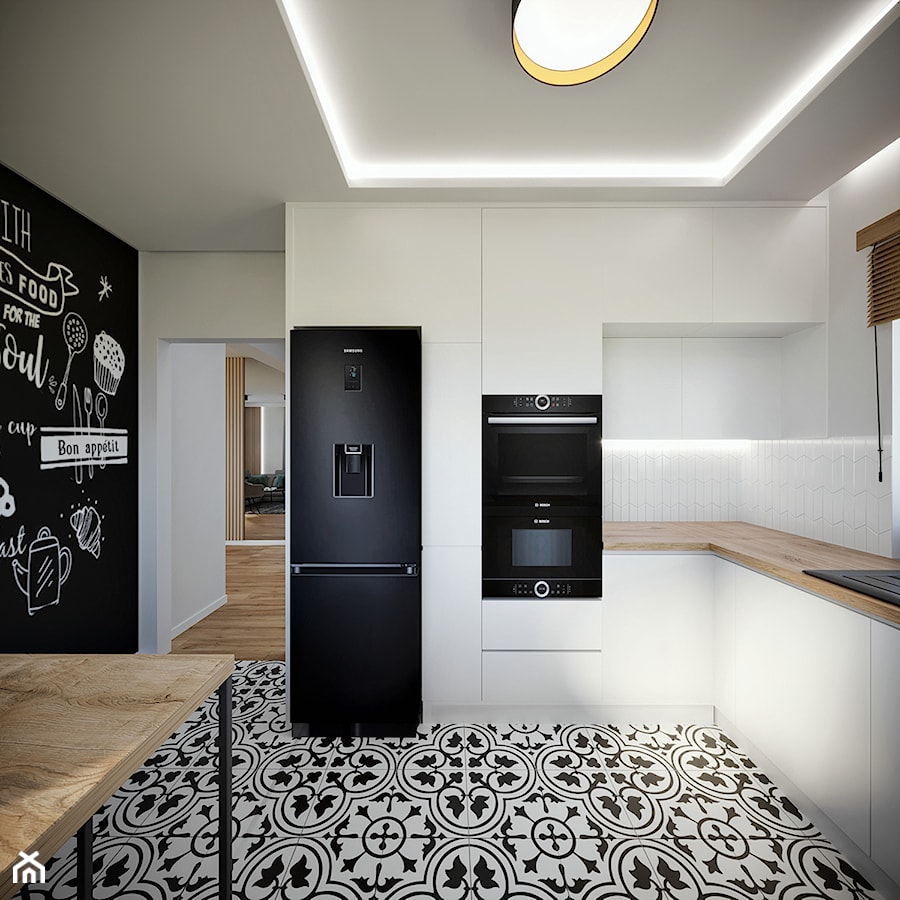 Projekt kuchni w industralnym stylu - Kuchnia, styl industrialny - zdjęcie od Artema Pracownia Architektury Wnętrz Agnieszka Krawczyk