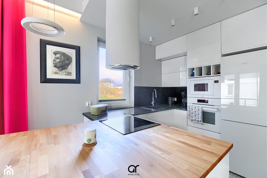 Intensywne kolory w mieszkaniu - Kuchnia, styl nowoczesny - zdjęcie od ar Wnętrza