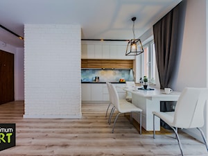 Mieszkanie pod wynajem - Kuchnia, styl skandynawski - zdjęcie od OptimumArt Pracownia Aranżacji Wnętrz