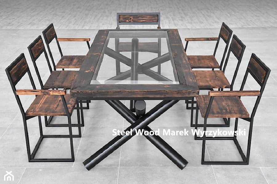 Stół WEZEN - zdjęcie od Steel Wood Marek Wyrzykowski