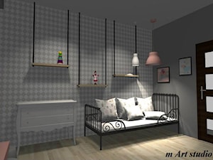 mieszkanie Kościelisko - Pokój dziecka, styl minimalistyczny - zdjęcie od Marta Witkowska-Kozera m Art studio projektowe