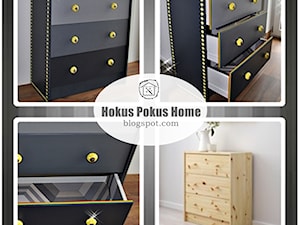 Komoda ombre Grey & Yellow - zdjęcie od Hokus Pokus Home