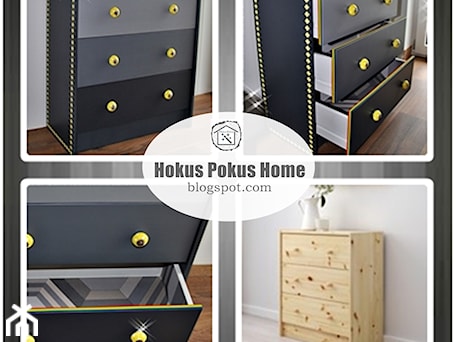 Aranżacje wnętrz - Hol / Przedpokój: Komoda ombre Grey & Yellow - Hokus Pokus Home. Przeglądaj, dodawaj i zapisuj najlepsze zdjęcia, pomysły i inspiracje designerskie. W bazie mamy już prawie milion fotografii!