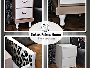 Szafka nocna White & Gold - zdjęcie od Hokus Pokus Home