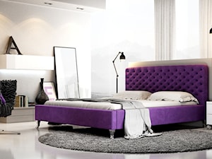 Łóżka tapicerowane - Sypialnia, styl nowoczesny - zdjęcie od New Design