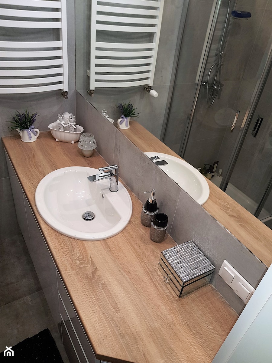 Meble łazienkowe - Łazienka - zdjęcie od Projekt-Kuchnie