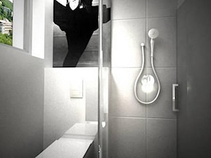 Pomysł na aranżację WC w nowoczesnym wnętrzu - zdjęcie od jms STUDIO s.c.