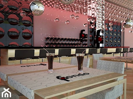 Aranżacje wnętrz - Wnętrza publiczne: Nowoczesna restauracja sushi - FONDO w Radomiu - jms STUDIO s.c.. Przeglądaj, dodawaj i zapisuj najlepsze zdjęcia, pomysły i inspiracje designerskie. W bazie mamy już prawie milion fotografii!