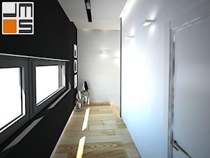 Pomysł na korytarz w domu jednorodzinnym - zdjęcie od jms STUDIO s.c.