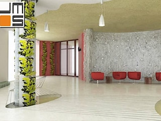 Projekt koncepcyjny aranżacji wnętrz hotelu, Zielona Góra