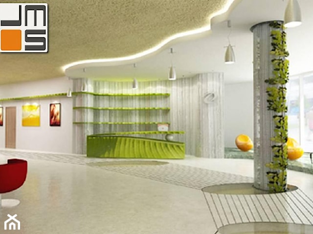Projekt koncepcyjny aranżacji wnętrz hotelu, Zielona Góra