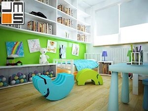 Ciekawy pomysł na aranżację pokoju dziecięcego - zdjęcie od jms STUDIO s.c.