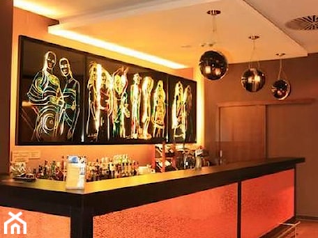 Aranżacje wnętrz - Wnętrza publiczne: Bar w sali restauracyjno klubowej - jms STUDIO s.c.. Przeglądaj, dodawaj i zapisuj najlepsze zdjęcia, pomysły i inspiracje designerskie. W bazie mamy już prawie milion fotografii!