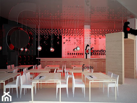Aranżacje wnętrz - Wnętrza publiczne: Aranżacja wnętrz restauracji sushi FONDO w Radomiu - jms STUDIO s.c.. Przeglądaj, dodawaj i zapisuj najlepsze zdjęcia, pomysły i inspiracje designerskie. W bazie mamy już prawie milion fotografii!