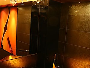 Projekt oryginalnej łazienki przeznaczonej dla pracowników biurowych. - zdjęcie od jms STUDIO s.c.
