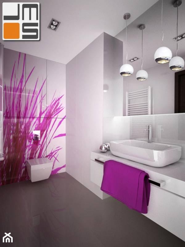 Grafika w toalecie pomysł na grafikę w toalecie - zdjęcie od jms STUDIO s.c.