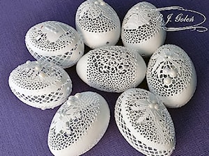 - zdjęcie od Ażurowe pisanki rzeźbione - Egg art