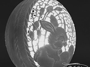 Zajączek Wielkanocny - ażurowa pisanka rzeźbiona - zdjęcie od Ażurowe pisanki rzeźbione - Egg art