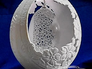 Prezent z dedykacją - BJGoleń - zdjęcie od Ażurowe pisanki rzeźbione - Egg art