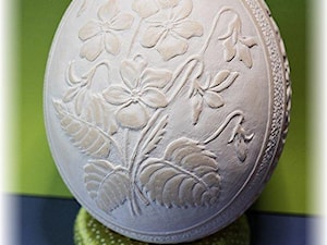dekoracje - zdjęcie od Ażurowe pisanki rzeźbione - Egg art