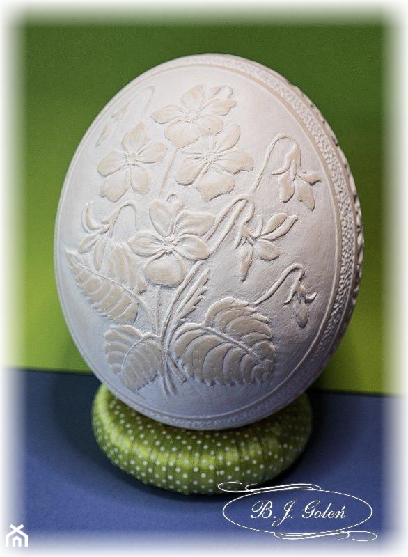 dekoracje - zdjęcie od Ażurowe pisanki rzeźbione - Egg art - Homebook