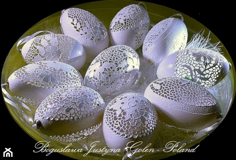 Pisanki ażurki - zdjęcie od Ażurowe pisanki rzeźbione - Egg art