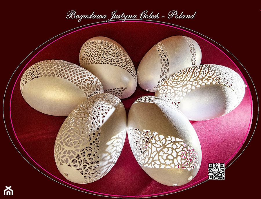 Ażurki - zdjęcie od Ażurowe pisanki rzeźbione - Egg art