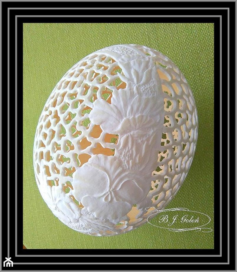 Pisanka - zdjęcie od Ażurowe pisanki rzeźbione - Egg art