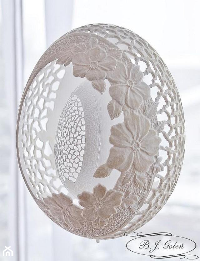 Pisanka rzeźbiona - Bogusława Justyna Goleń - zdjęcie od Ażurowe pisanki rzeźbione - Egg art - Homebook