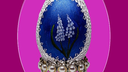 Ażurowe pisanki rzeźbione - Egg art 