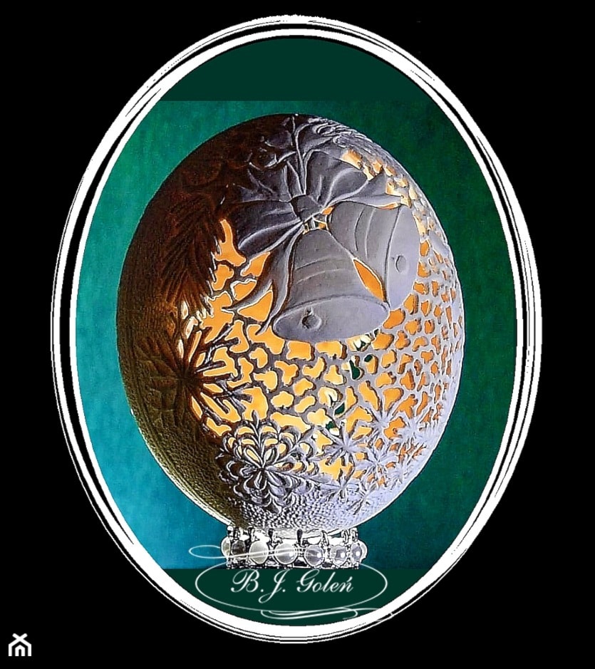 Wesołych Świąt - zdjęcie od Ażurowe pisanki rzeźbione - Egg art - Homebook