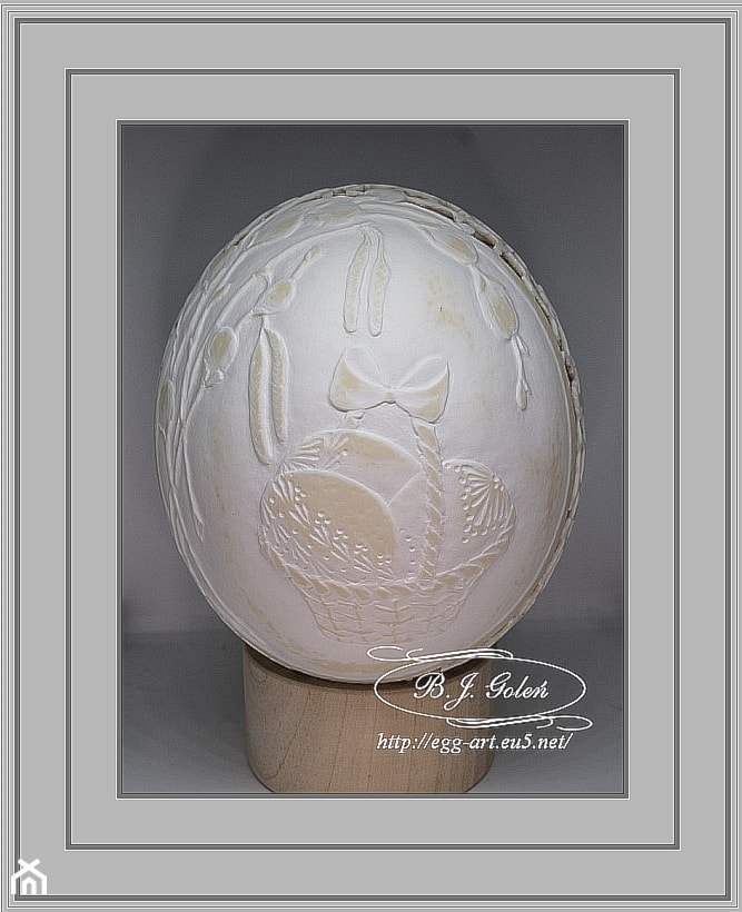 Jajko Wielkanocne - zdjęcie od Ażurowe pisanki rzeźbione - Egg art