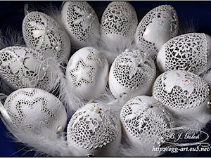 bombki - zdjęcie od Ażurowe pisanki rzeźbione - Egg art