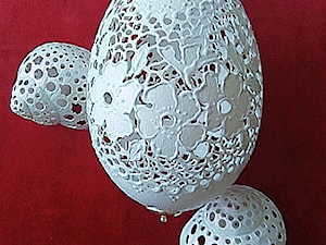 dekoracje - zdjęcie od Ażurowe pisanki rzeźbione - Egg art