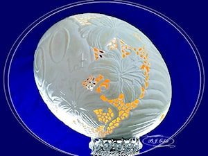 Jajko rzeźbione - Lilie - zdjęcie od Ażurowe pisanki rzeźbione - Egg art