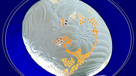 Ażurowe pisanki rzeźbione - Egg art 